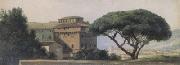 Pierre de Valenciennes View of the Convent of the Ara Coeli The Umbrella Pine (mk05) Germany oil painting reproduction